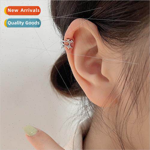 No ear hole welfare star ear clips female ins fashion super