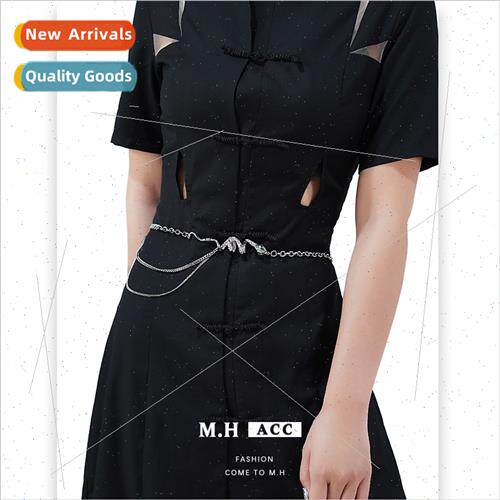 Spir Snake Waist Chain Women Peace Buckle Pendant che Body C