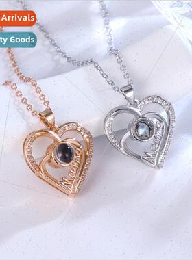 Europe 100 languages I love you double heart mom projection