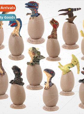 Jurassic half-hatched dinosaur eggs 12 wh base set handmade