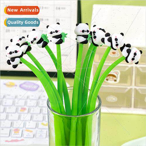 Cute Panda Pen Cartoon licone Black gnature Pen Study ery  0