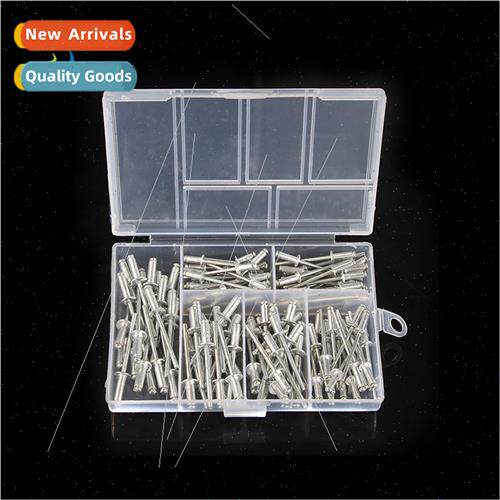 Aluminum pull studs 120pcs boxed Blind aluminum rivets K-typ