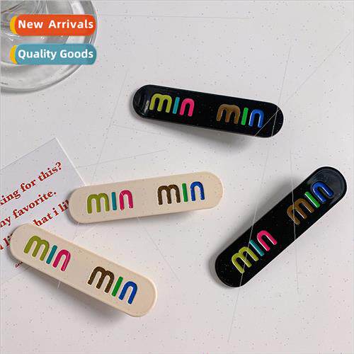 min one word clip hair clip fresh sweet girl broken hair ban