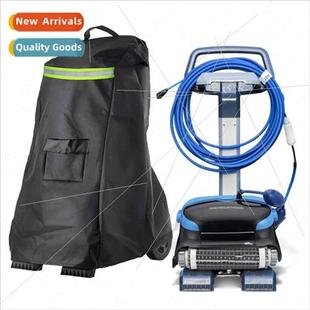 Reflective pool cleaning suction machine cover wh small pock