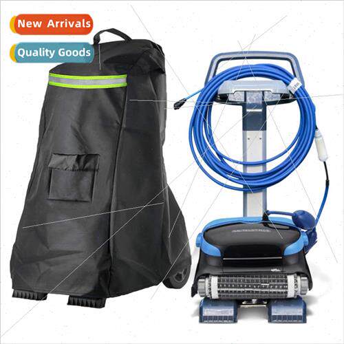 Reflective pool cleaning suction machine cover wh small pock