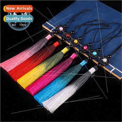 Circle gradient tassel tassel spike diy pendant Three ves pe