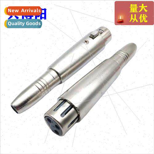 Copper core 3 core ca female to 6.5 female audio adapter ca