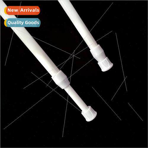 Curtain rod no punch bedroom installation balcony drying rod