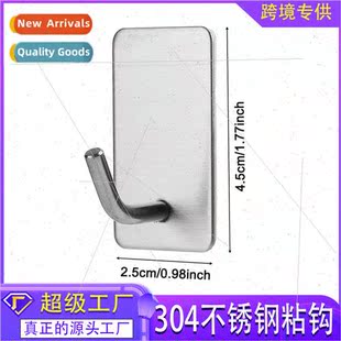 Kchen hooks 304 strong adhesive household adhesive hooks str