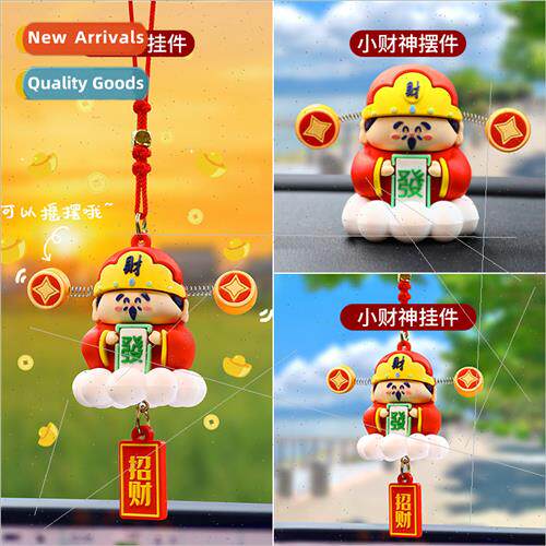 New small God Fortune car pendant rearview mirror charm God