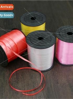 Festival Decoration Supplies 250 yards plain balloon ribbons