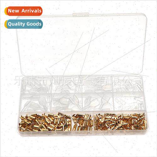 Insert Spring Terminals 300pcs Boxed Bare Terminals Gold Dua