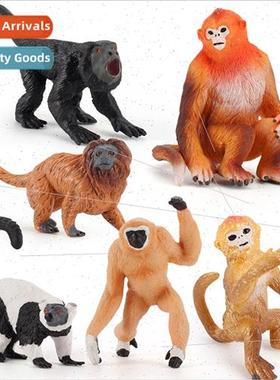 monkey model solid static golden snub-nosed monkey whe palm