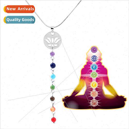 Europe seven colors rainbow natural stone stainless steel sn