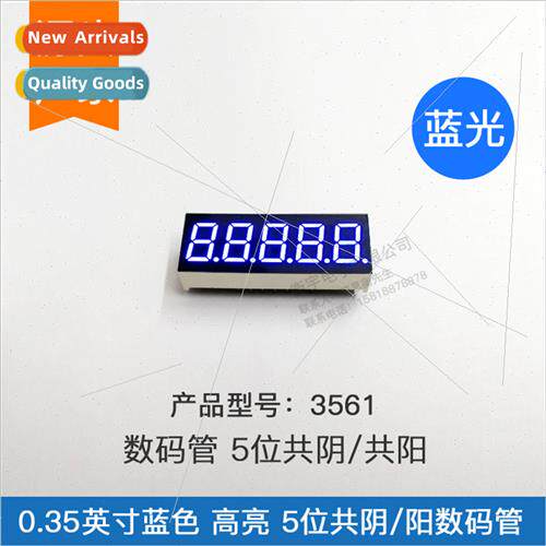 0.36-inch 5-dig digal tube blue 3561AB common negative BB co