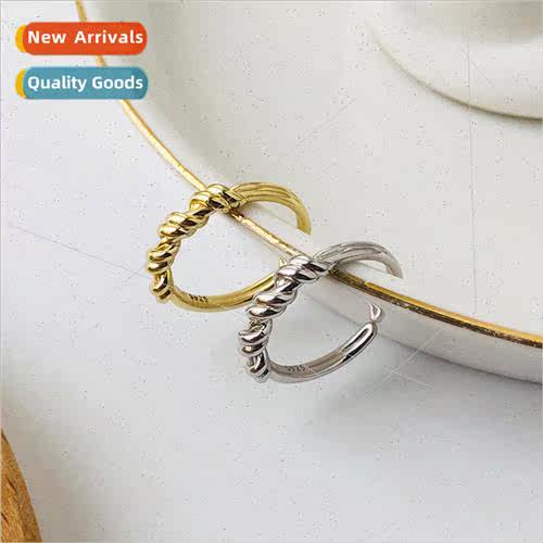 s925 silver hjewelry female Europe ins opening adjustable ni