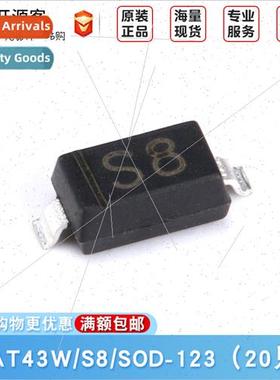 BAT43W SOD-123 30V/200mA SMT Schottky Diode