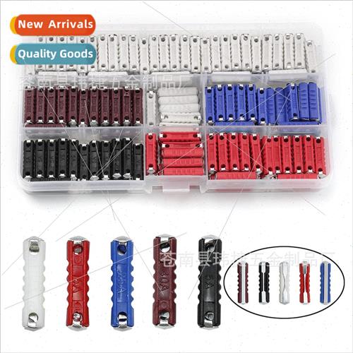 200PCS Automotive Torpedo Fuse Box Set 5-40A Torpedo-shaped
