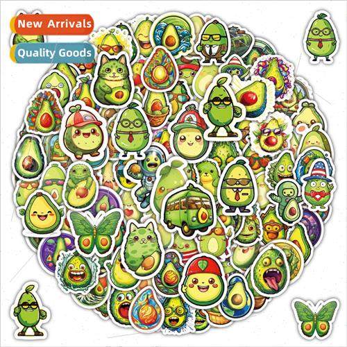 Avocado stickers 100 pcs cute cartoon ins graffi decoration