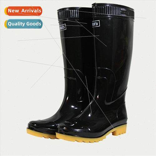 Hui 807 cow reinced sole high rain boots construction se civ