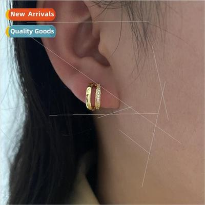 Earrings female delicate earrings 2023 new tide earrings fem