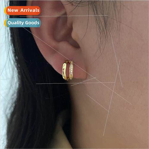 Earrings female delicate earrings 2023 new tide earrings fem