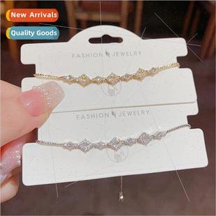 women diamond bracelet fashion niche exquise Korea zirconia