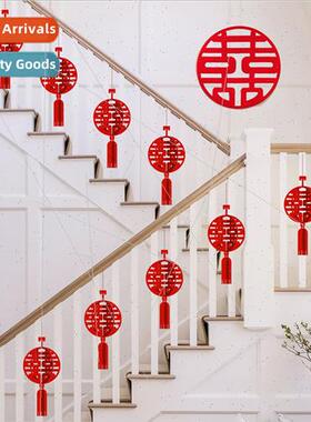 Wedding happy lanterns rural wedding yard decoration wedding