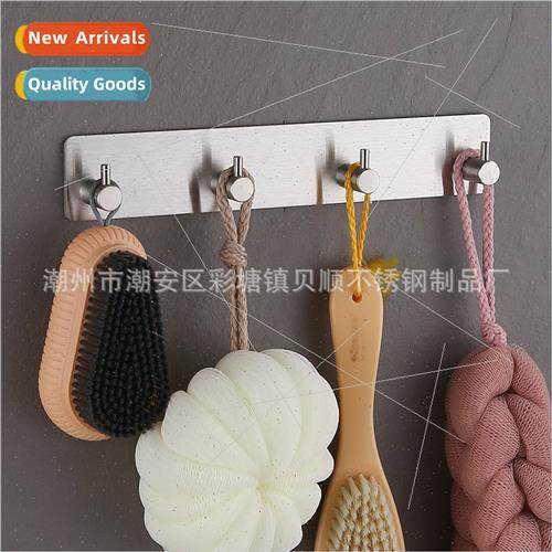 304 door hooks strong no-hole row hooks entry hooks sticky h