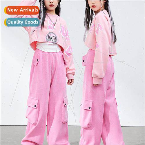 Jazz Dance Costume Girls Hip Hop Set Dance New Years Day Chi