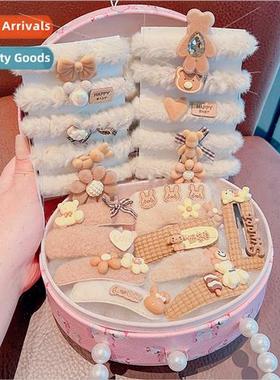 children hair accessories set gift box ltle girl princess ha