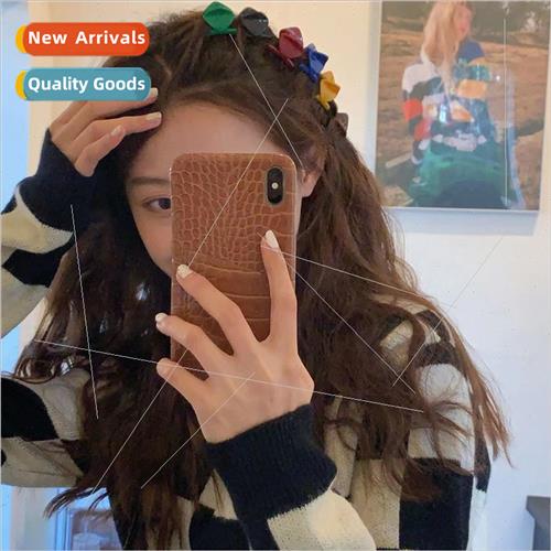Rabb ear grab clip candy color bangs clip ehead broken hair