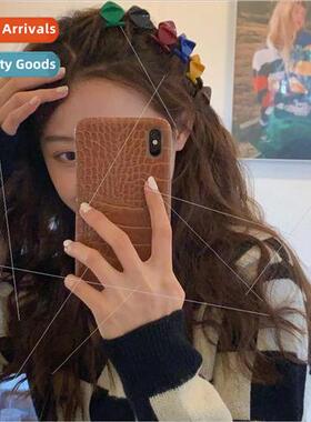 Rabb ear grab clip candy color bangs clip ehead broken hair