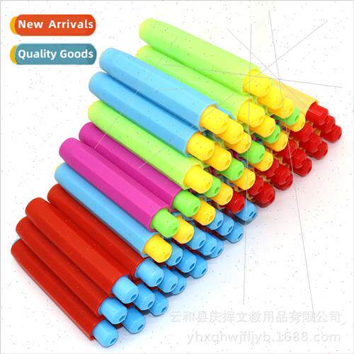 Plastic Chalk Clip No Dirty Hands Teaching Chalk Sleeve Colo