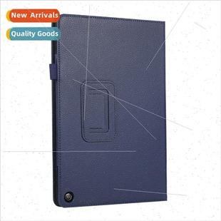 适用HD10 2023 Tablet Case Fire10 Lychee Pattern Bifold StEbo