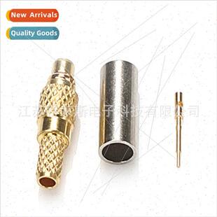 1.5 crimp RG174RG3 male MMCX connector coaxial straight