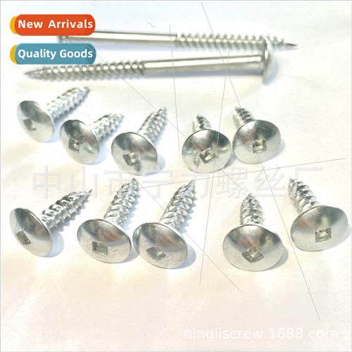 Furnure self-tapping screws anti-theft square slot wh teeth