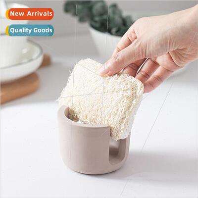 Kchen shelf diatome absorbent quick-drying sponge rack stora
