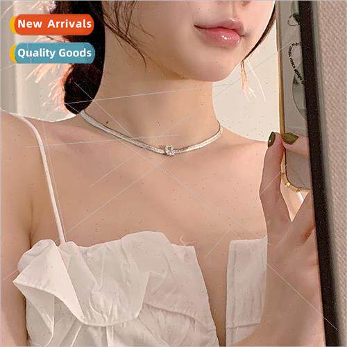 New D letter snake bone chain r necklace female fashion coll