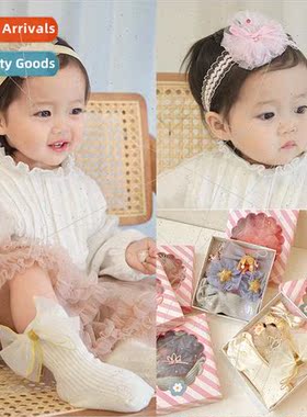 mple ins solid color fivepcs set pleated girl hair bands hai