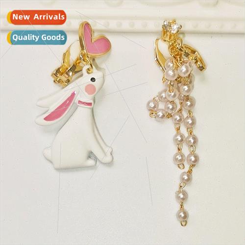 Ear clip whout ear holes female earrings new tide sweet cool