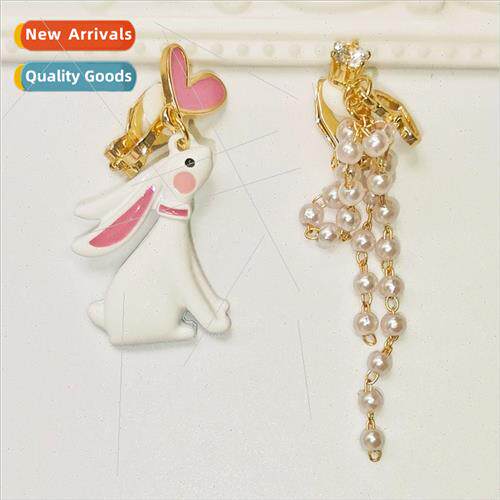 Ear clip whout ear holes female earrings new tide sweet cool