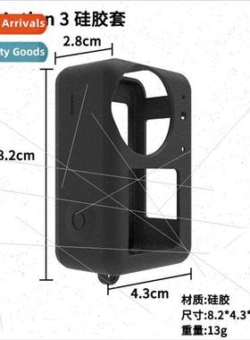 DJI OSMO ACTION 4/3 licone Cover Lens Cap Spir Eye Sports Ca