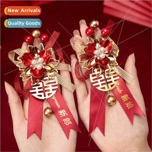 Wedding corsage family full set wedding brooch bride groom c
