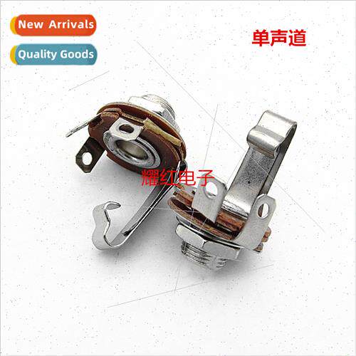 6.35 Female 6.35 Mono Socket Large 2 pole 6.5mm Microphone A