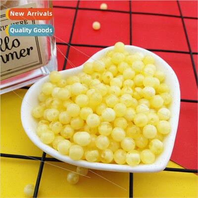 Beeswax round beads 2 generations ngle beads loose beads nec