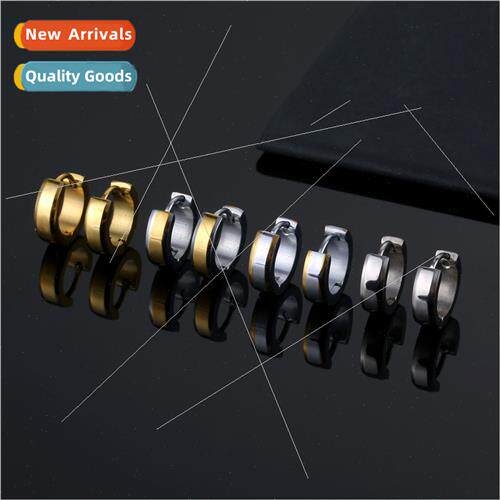 Ear buckle Europe ear buckle earrings stainless steel see el
