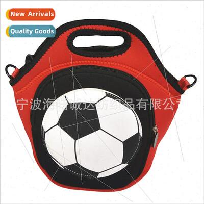 Neoprene Cartoon Insulated nch Bag Kids Soccer Book Backpack