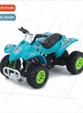 Children toy car big wheel shockprobeach alloy model 1:18 of