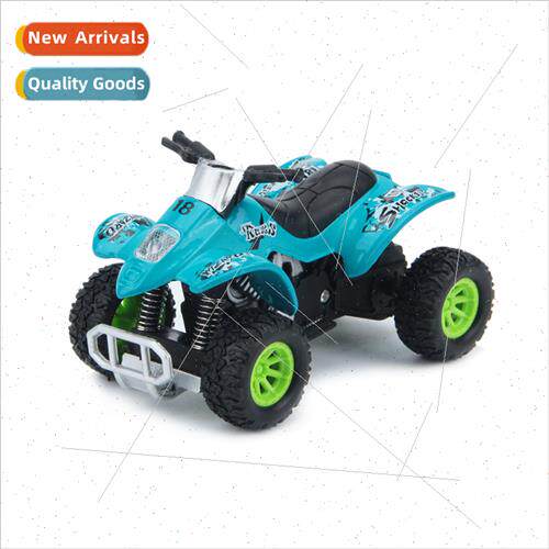 Children toy car big wheel shockprobeach alloy model 1:18 of